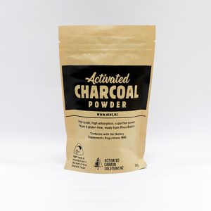 Activated Carbon Activated Charcoal powder made in New Zealand. Commonly added to homemade beauty products and foods for its purifying and detoxifying properties